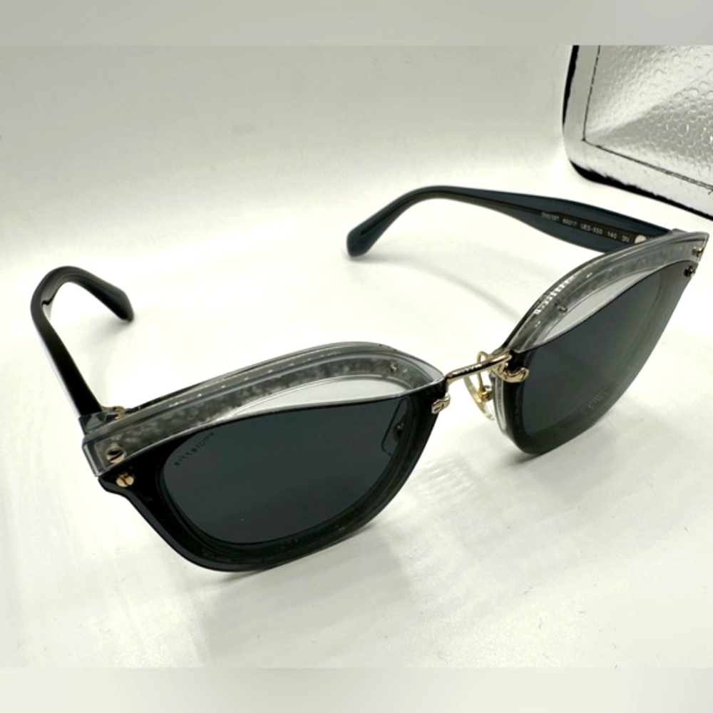 Miu Miu Sunglasses 100% Authentic, Made In Italy - image 2